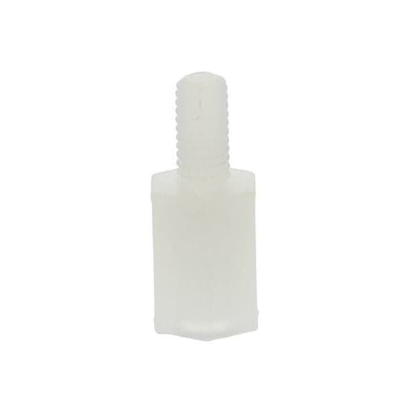Newport Fasteners Hex Standoff, #6-32 Thrd Sz, Nylon Natural, 1/4" Hex W, 1000 PK 142006HMN - main